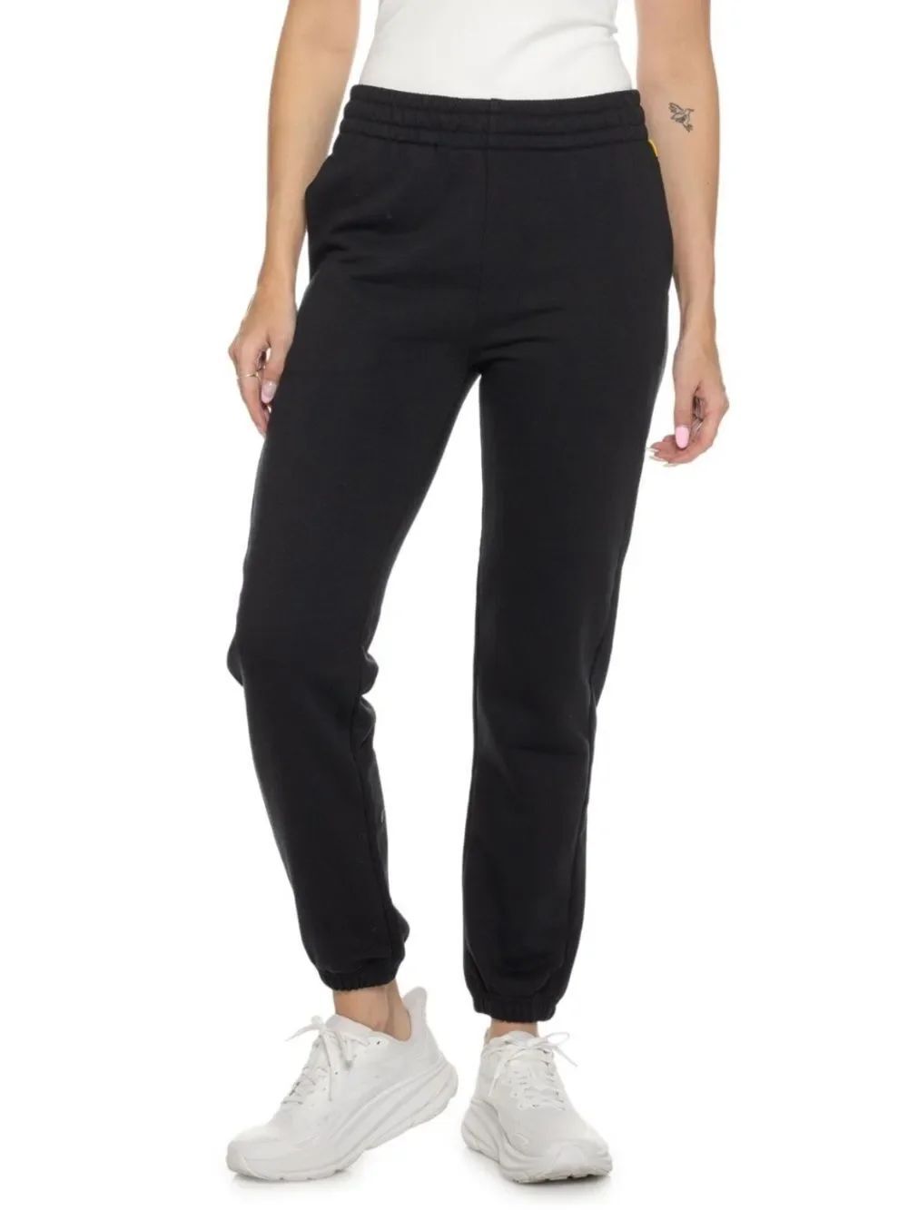 Allbirds Black Anytime Comfort Soft Cotton Blend French Terry Jogger Sweatpants